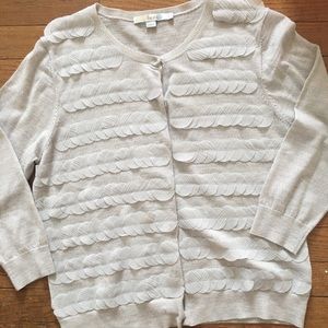 Boden Cardigan 100% Wool Embellished M